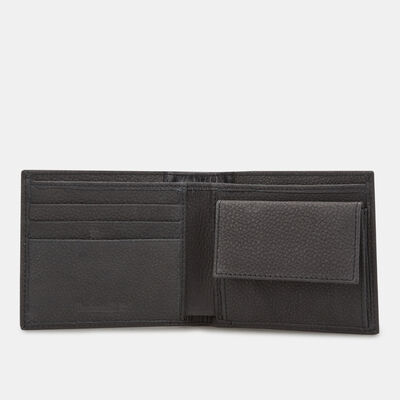 Timberland Men's Bifold Coin Pocket Wallet Grey Timberland Men's Bifold Coin Pocket Wallet Grey