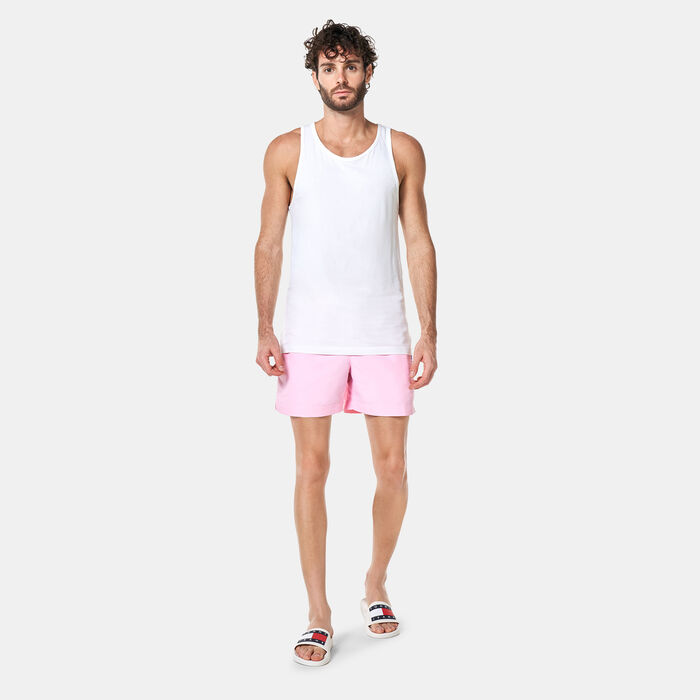 Tommy Hilfiger Men's Logo Swimming Shorts Pink Tommy Hilfiger Men's Logo Swimming Shorts Pink image number 2