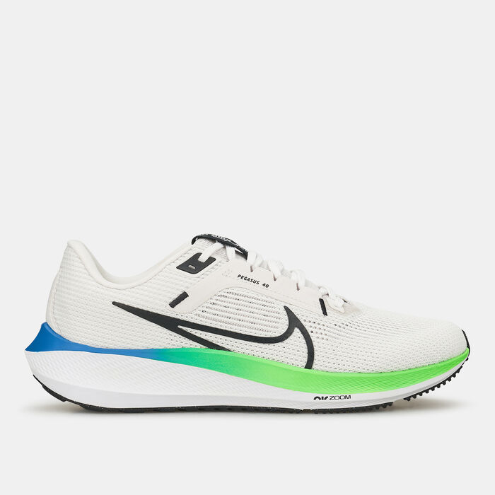 Nike Men's Pegasus 40 Road Running Shoe Ivory image number 0