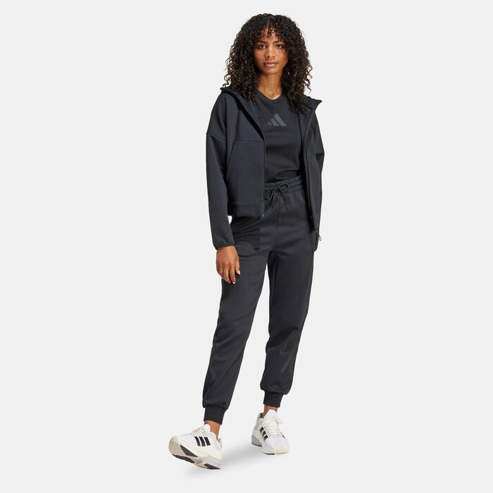adidas Women's Z.N.E. Hoodie Black image number 2