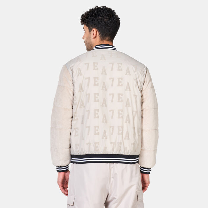 EA7 Emporio Armani Men's University Pack Jacket Beige image number 1