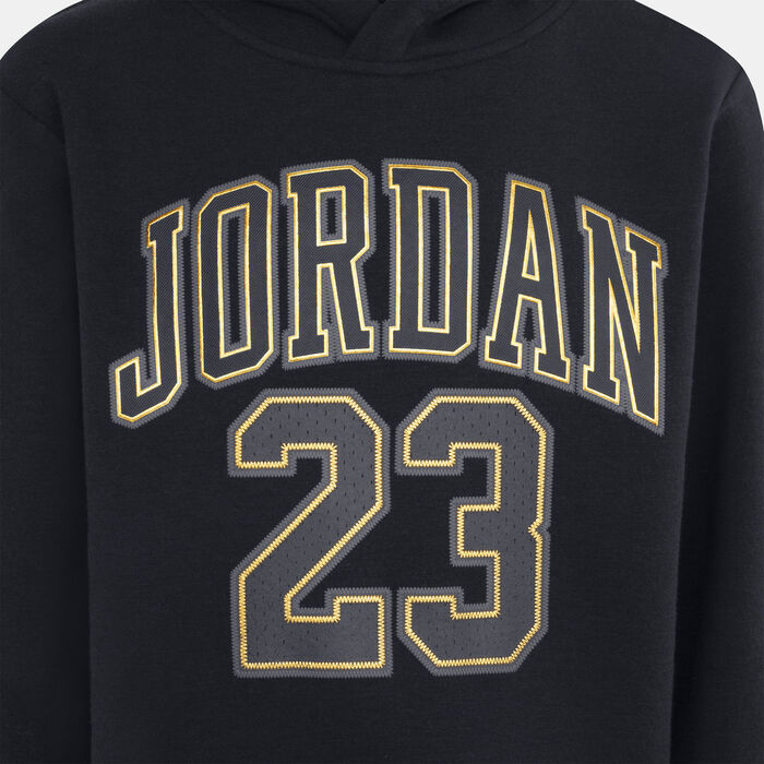 Jordan Kids' Fleece Hoodie Black Jordan Kids' Fleece Hoodie Black image number 2