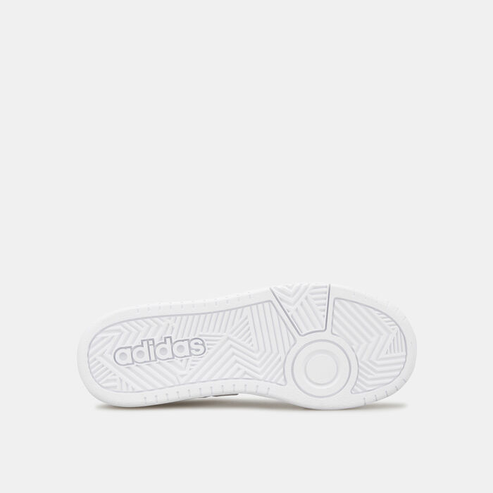 adidas Kids' Hoops Shoe White adidas Kids' Hoops Shoe White image number 3