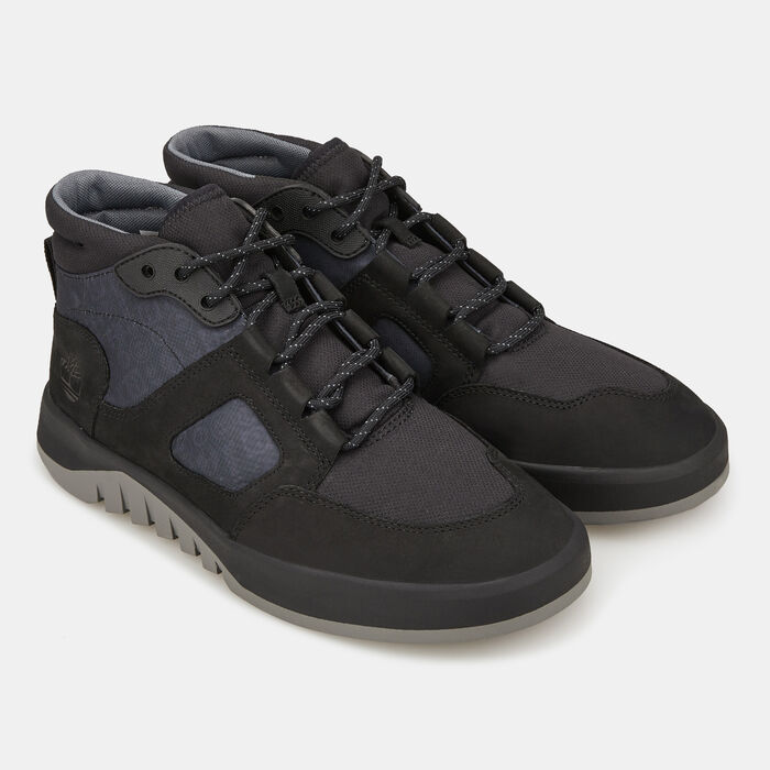 Timberland Men's Supaway Leather Chukka Shoe Black image number 1