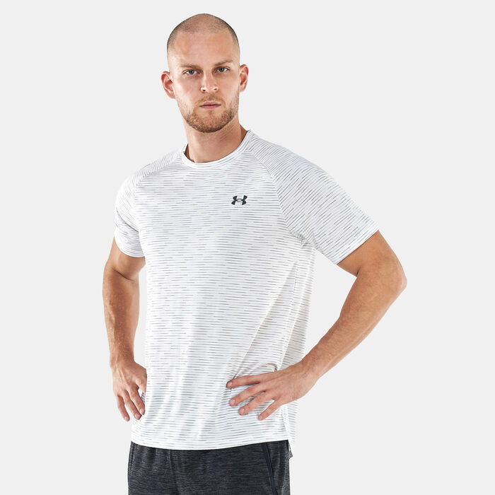 Under Armour Men's UA Tech™ 2.0 Dash T-Shirt White Under Armour Men's UA Tech™ 2.0 Dash T-Shirt White image number 0