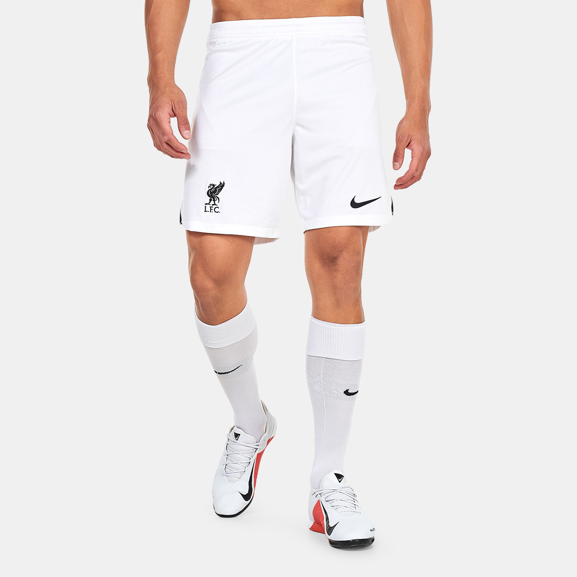 Liverpool white shorts top