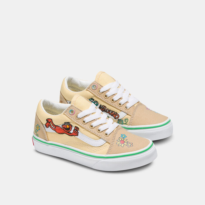 Vans Kids' Sesame Street Old Skool Shoes Beige image number 1