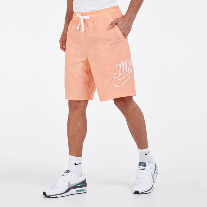 Nike Men's Club Alumni Woven Shorts Orange image number 0