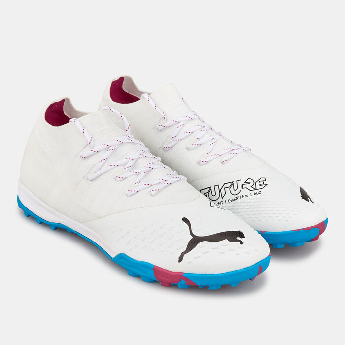 PUMA Men's FUTURE 3.3 Turf Ground Football Shoe White image number 1
