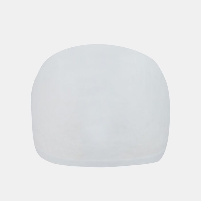 Arena Logo Moulded Swimming Cap White image number 1