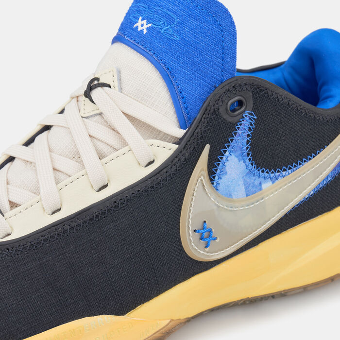 Nike Men's LeBron XX UNINTERRUPTED EP Basketball Shoe Black image number 5