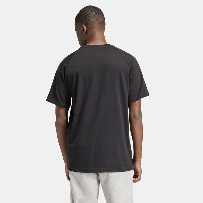 adidas Originals Men's Camo Tongue T-Shirt Black adidas Originals Men's Camo Tongue T-Shirt Black image number 1