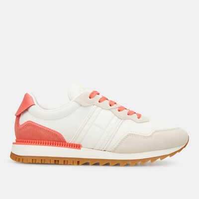 Tommy Hilfiger Women's Low Top Runner Shoes White