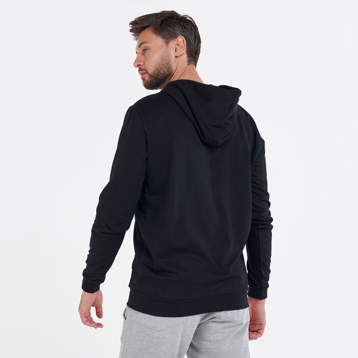 Sun and Sand Sports Men's Terry Hoodie Black Sun and Sand Sports Men's Terry Hoodie Black image number 1