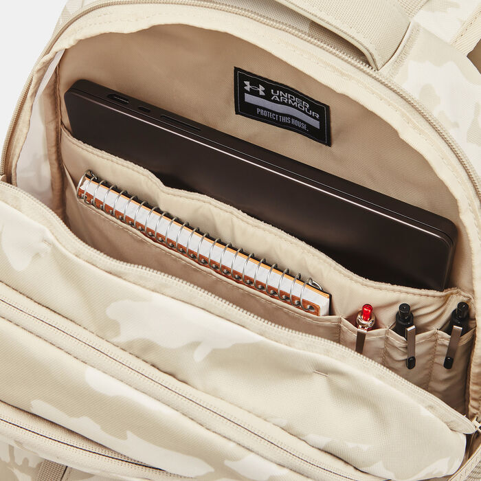 Under Armour Hustle 6.0 Backpack White image number 4