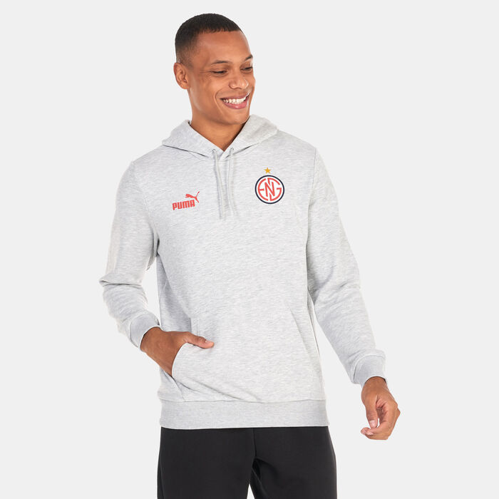 PUMA Men's FtblCore Fan Hoodie Grey PUMA Men's FtblCore Fan Hoodie Grey image number 0