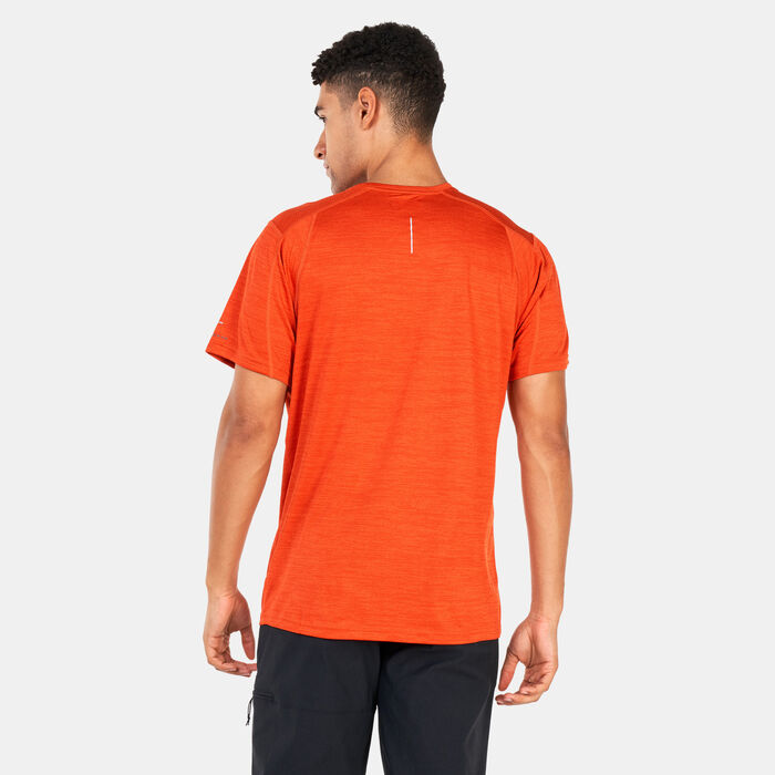 Columbia Men's Alpine Chill Zero T-Shirt Orange Columbia Men's Alpine Chill Zero T-Shirt Orange image number 1