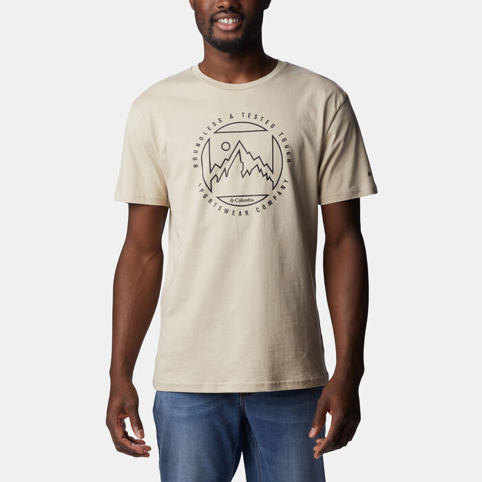 Columbia Men's Rapid Ridge™ Graphic T-Shirt Brown Columbia Men's Rapid Ridge™ Graphic T-Shirt Brown image number 0