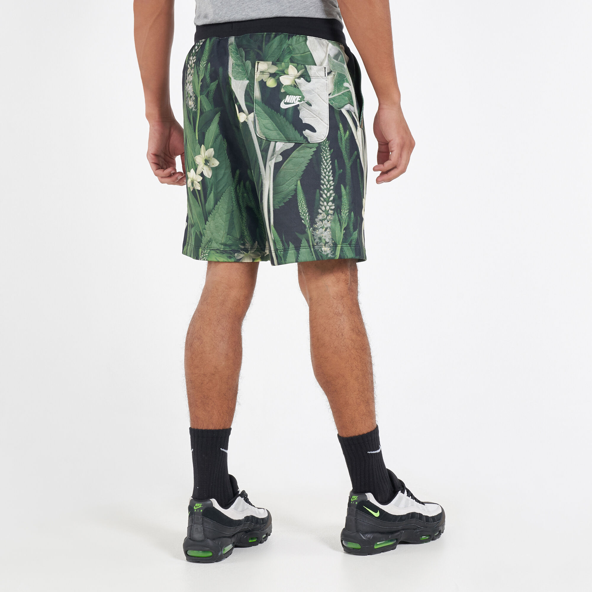 Nike floral print shorts 2025
