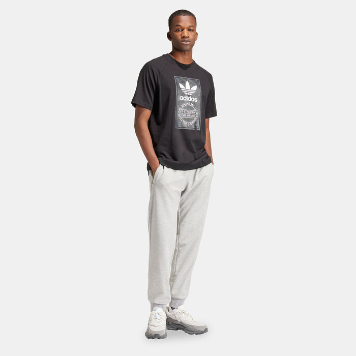 adidas Originals Men's Camo Tongue T-Shirt Black adidas Originals Men's Camo Tongue T-Shirt Black image number 2
