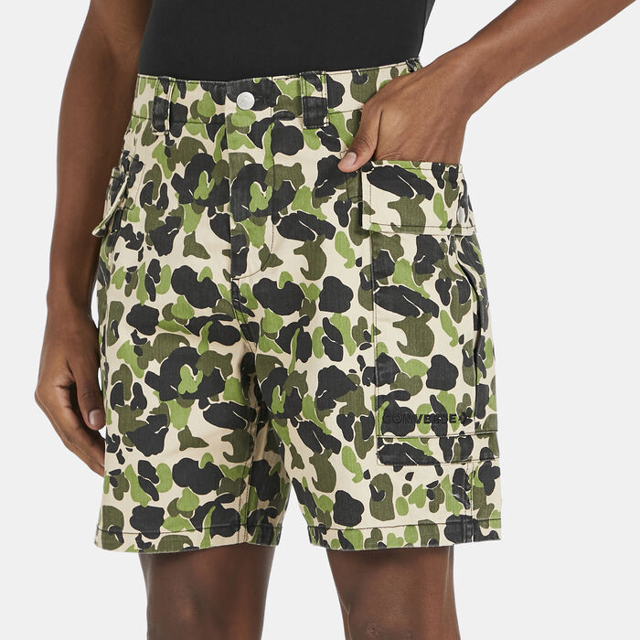 Converse Allover Print Cargo Shorts Multi Converse Allover Print Cargo Shorts Multi image number 3
