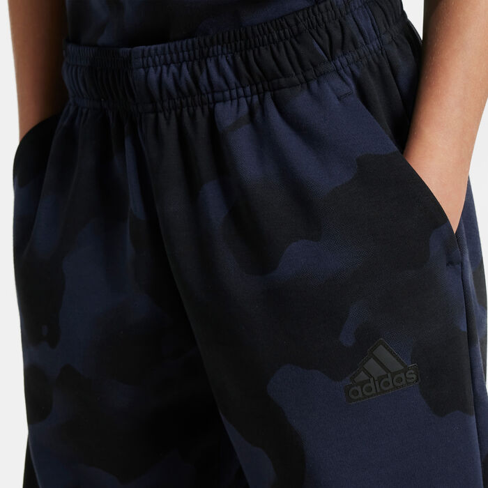adidas Kids' Future Icons Camo Joggers Black adidas Kids' Future Icons Camo Joggers Black image number 3