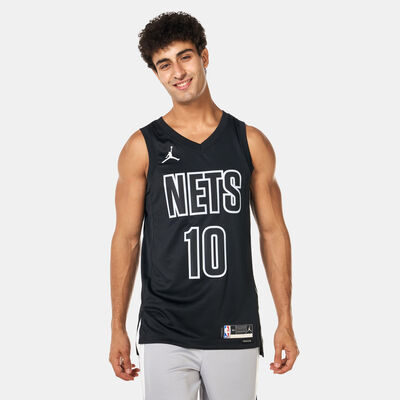 Jordan Men's Brooklyn Nets Statement Edition Tank Top - 2022/23 Black