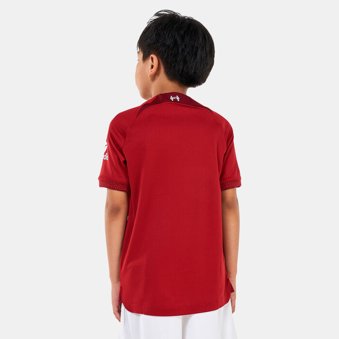 Nike Kids' Liverpool F.C. Dri-FIT Stadium Home Football Jersey - 2022/23 (Older Kids) Maroon Nike Kids' Liverpool F.C. Dri-FIT Stadium Home Football Jersey - 2022/23 (Older Kids) Maroon image number 1