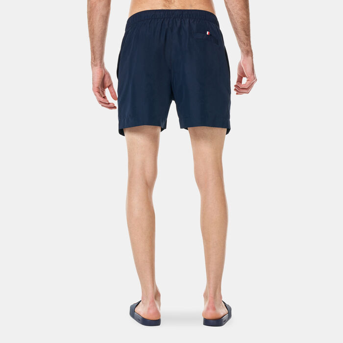 Tommy Hilfiger Men's Crafted Logo Swimming Shorts Blue Tommy Hilfiger Men's Crafted Logo Swimming Shorts Blue image number 1
