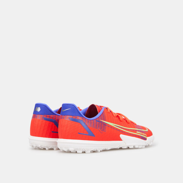 Nike Kids' Vapor 14 Academy Turf Ground Football Shoe Purple Nike Kids' Vapor 14 Academy Turf Ground Football Shoe Purple image number 2