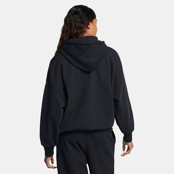 Under Armour Women's Icon Terry Hoodie Black Under Armour Women's Icon Terry Hoodie Black image number 1