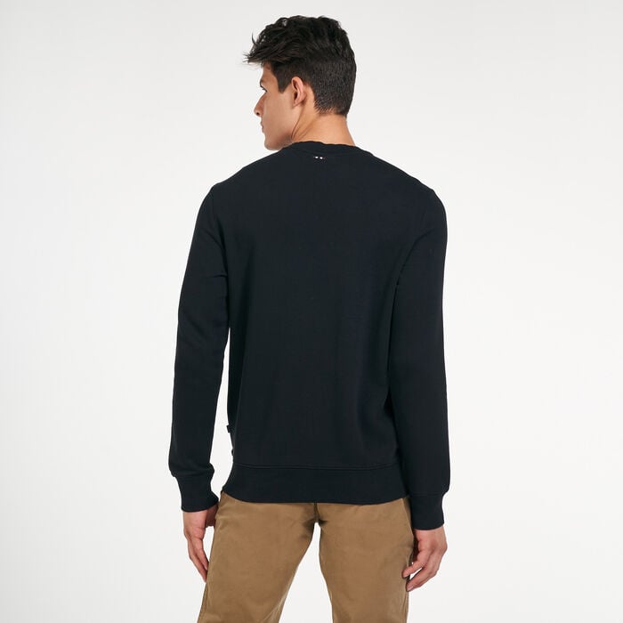 Napapijri Men's Bolanos Sweatshirt Black Napapijri Men's Bolanos Sweatshirt Black image number 1