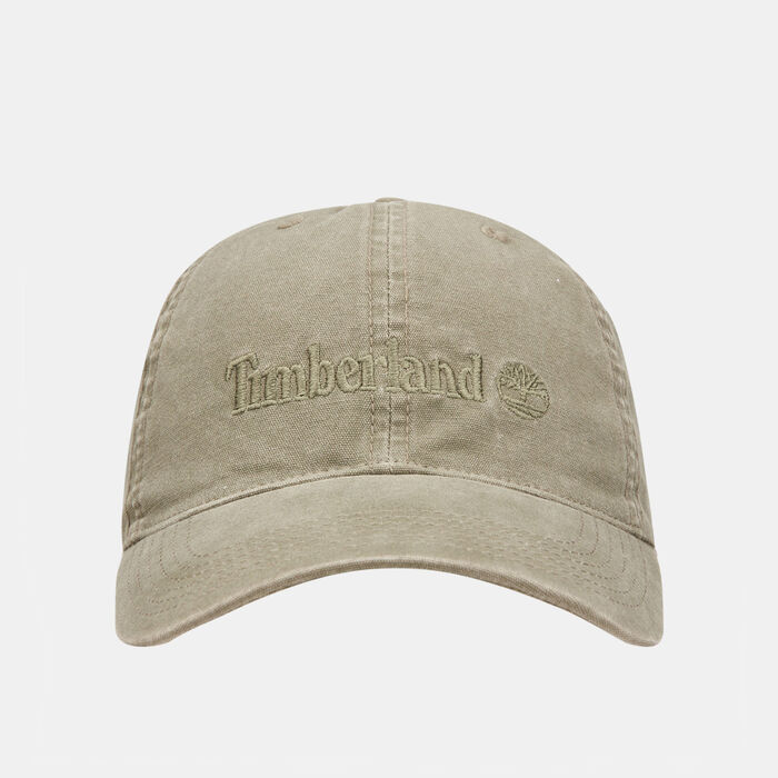 Timberland Men's Canvas Self Backstrap Cap Green Timberland Men's Canvas Self Backstrap Cap Green image number 0
