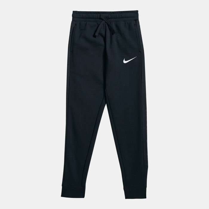 Nike Kids' Sportswear Swoosh Fleece Sweatpants (Older Kids) Black Nike Kids' Sportswear Swoosh Fleece Sweatpants (Older Kids) Black image number 0
