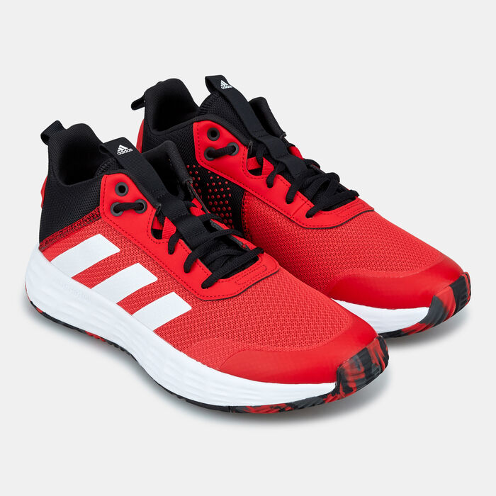 adidas Men's Ownthegame 2.0 Basketball Shoes Red adidas Men's Ownthegame 2.0 Basketball Shoes Red image number 1