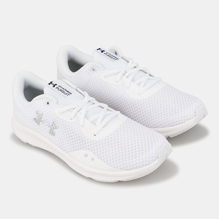 Under Armour Men's UA Charged Pursuit 3 Running Shoe White image number 1