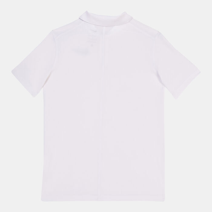 Nike Kids' Dri-FIT Victory SLD Polo Shirt White Nike Kids' Dri-FIT Victory SLD Polo Shirt White image number 1