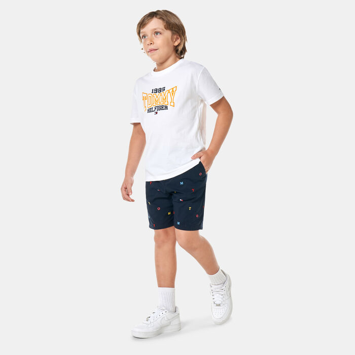 Tommy Hilfiger Kids' 1985 Collection Varsity Logo T-Shirt (Younger Kids) Blue Tommy Hilfiger Kids' 1985 Collection Varsity Logo T-Shirt (Younger Kids) Blue image number 2