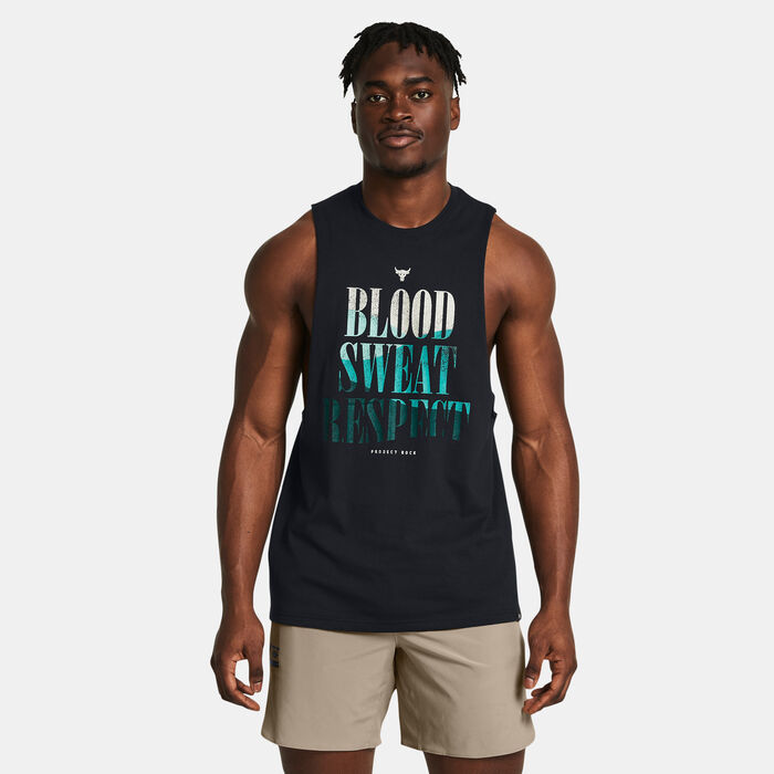 Under Armour Men's Project Rock Payoff Graphic Tank Top Black Under Armour Men's Project Rock Payoff Graphic Tank Top Black image number 0