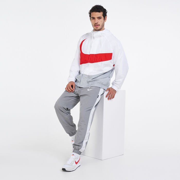 Nike Men's Sportswear Swoosh Jacket White Nike Men's Sportswear Swoosh Jacket White image number 2