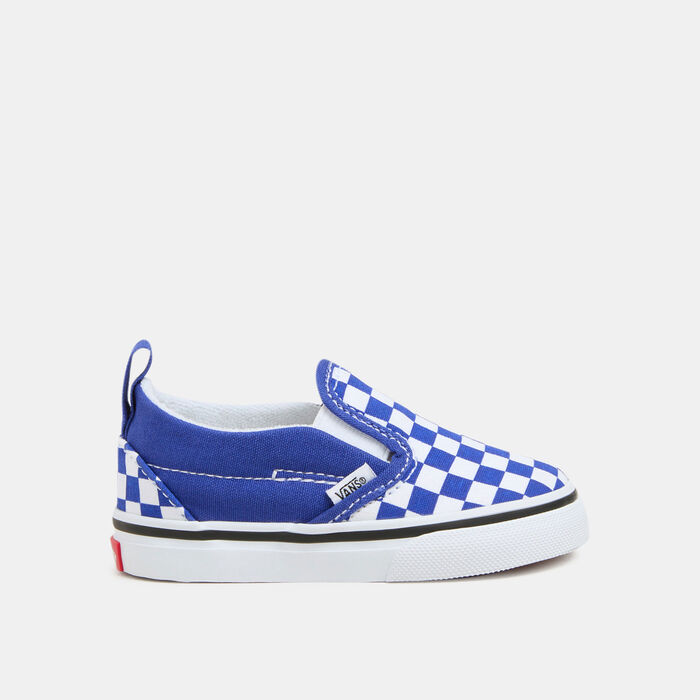 Vans Kids' Slip-On Velcro Unisex Shoes (Baby and Toddler) Multi image number 0