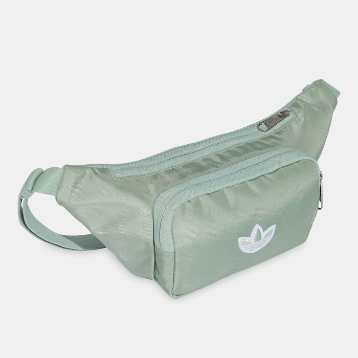 adidas Originals Premium Essentials Waist Bag Green adidas Originals Premium Essentials Waist Bag Green image number 2