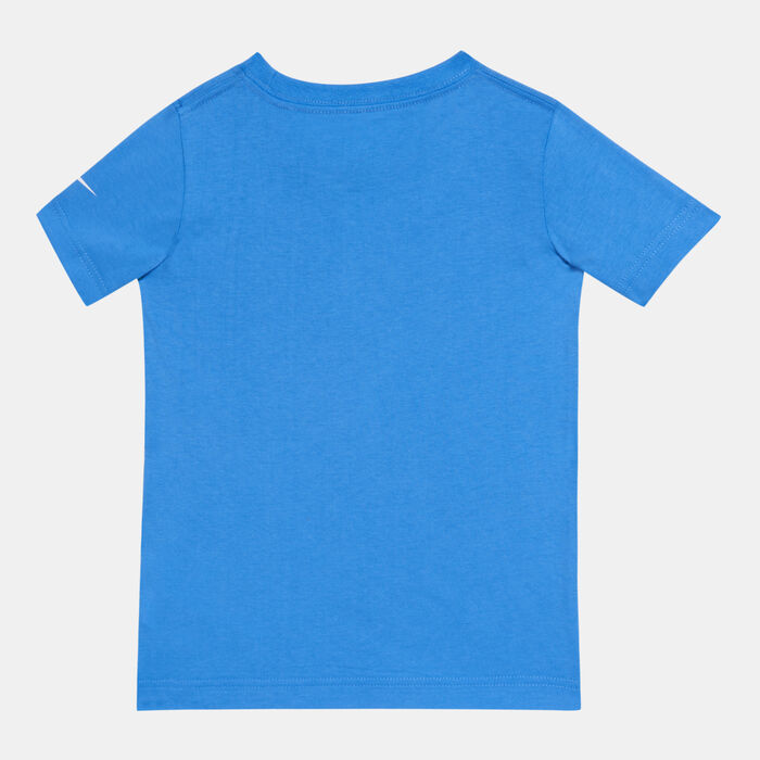 Nike Kids' Basketball Just Don't Quit T-Shirt (Baby and Toddler) Blue Nike Kids' Basketball Just Don't Quit T-Shirt (Baby and Toddler) Blue image number 1