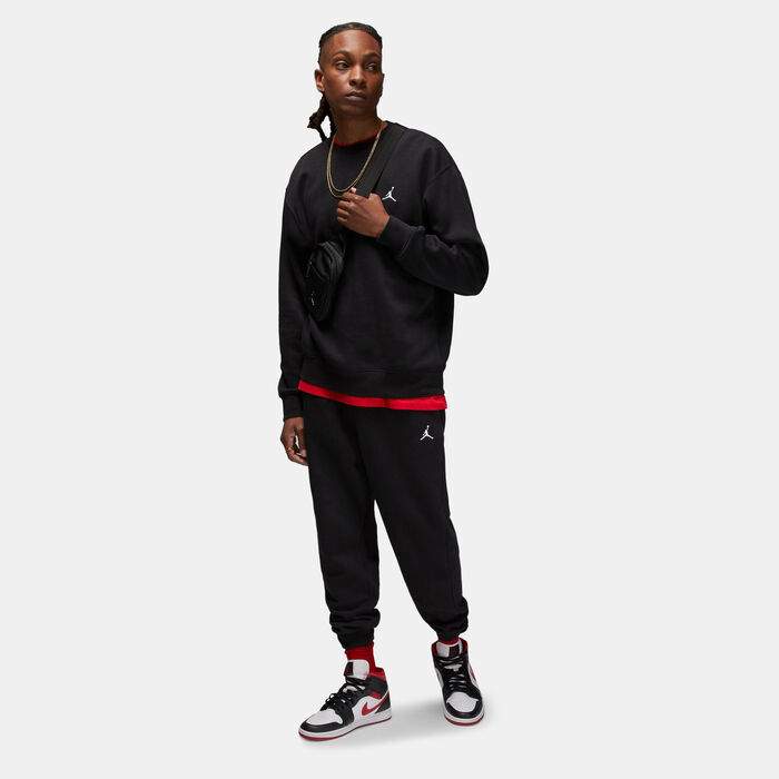 Jordan Men's Brooklyn Fleece Track Pants Black Jordan Men's Brooklyn Fleece Track Pants Black image number 2