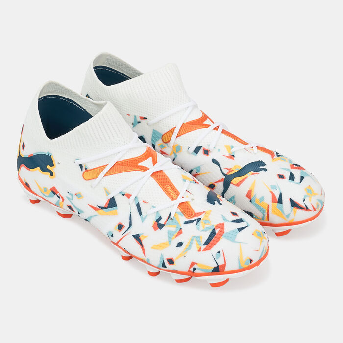 PUMA Kids' Future 7 Match Creativity Multi-Ground Football Shoes White image number 3