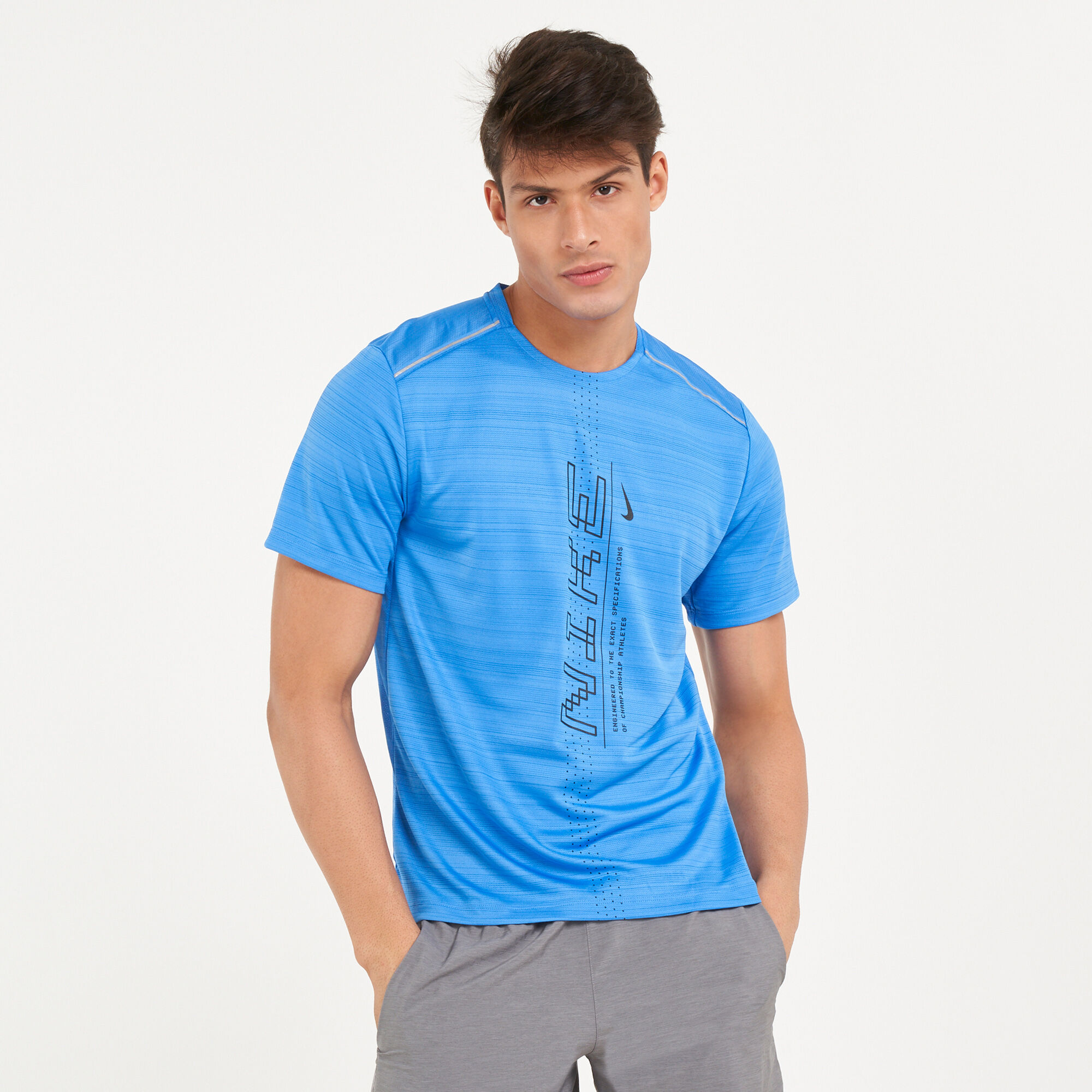 Men s Dry Miler T Shirt Blue Nike in Qatar SSS