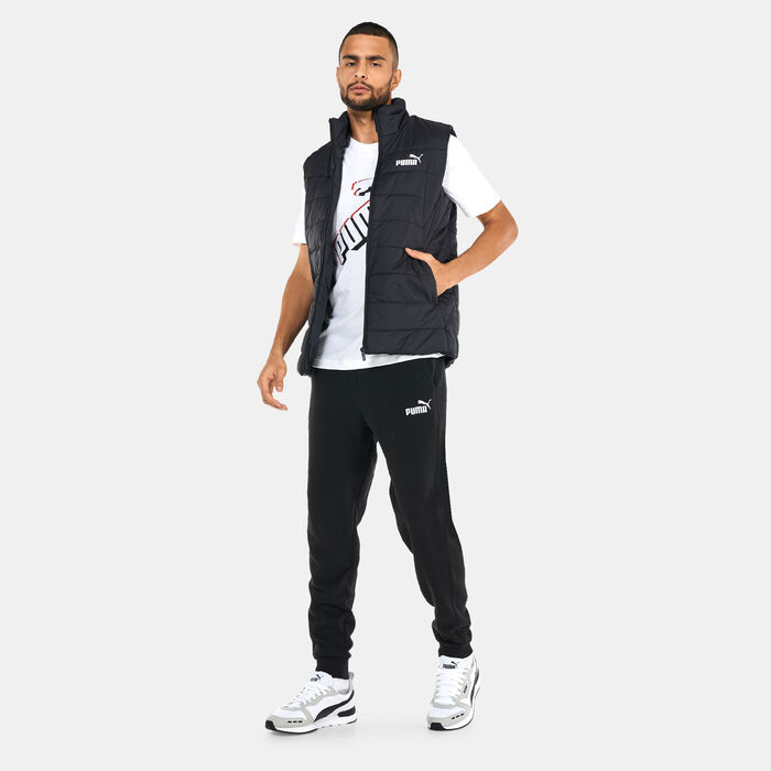 PUMA Men's ESS Embroidery Sweatpants Black PUMA Men's ESS Embroidery Sweatpants Black image number 2