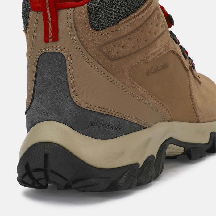Columbia Men's Newton Ridge™ Plus II Suede Waterproof Hiking Boot Brown Columbia Men's Newton Ridge™ Plus II Suede Waterproof Hiking Boot Brown image number 4