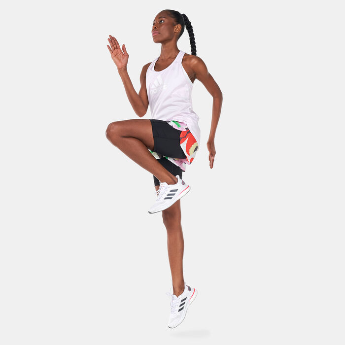 adidas Women's Aeroready Designed 2 Move Sport Tank Top Pink adidas Women's Aeroready Designed 2 Move Sport Tank Top Pink image number 2