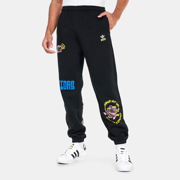 adidas Originals Men's Graphics Unite Sweatpants Black adidas Originals Men's Graphics Unite Sweatpants Black image number 0